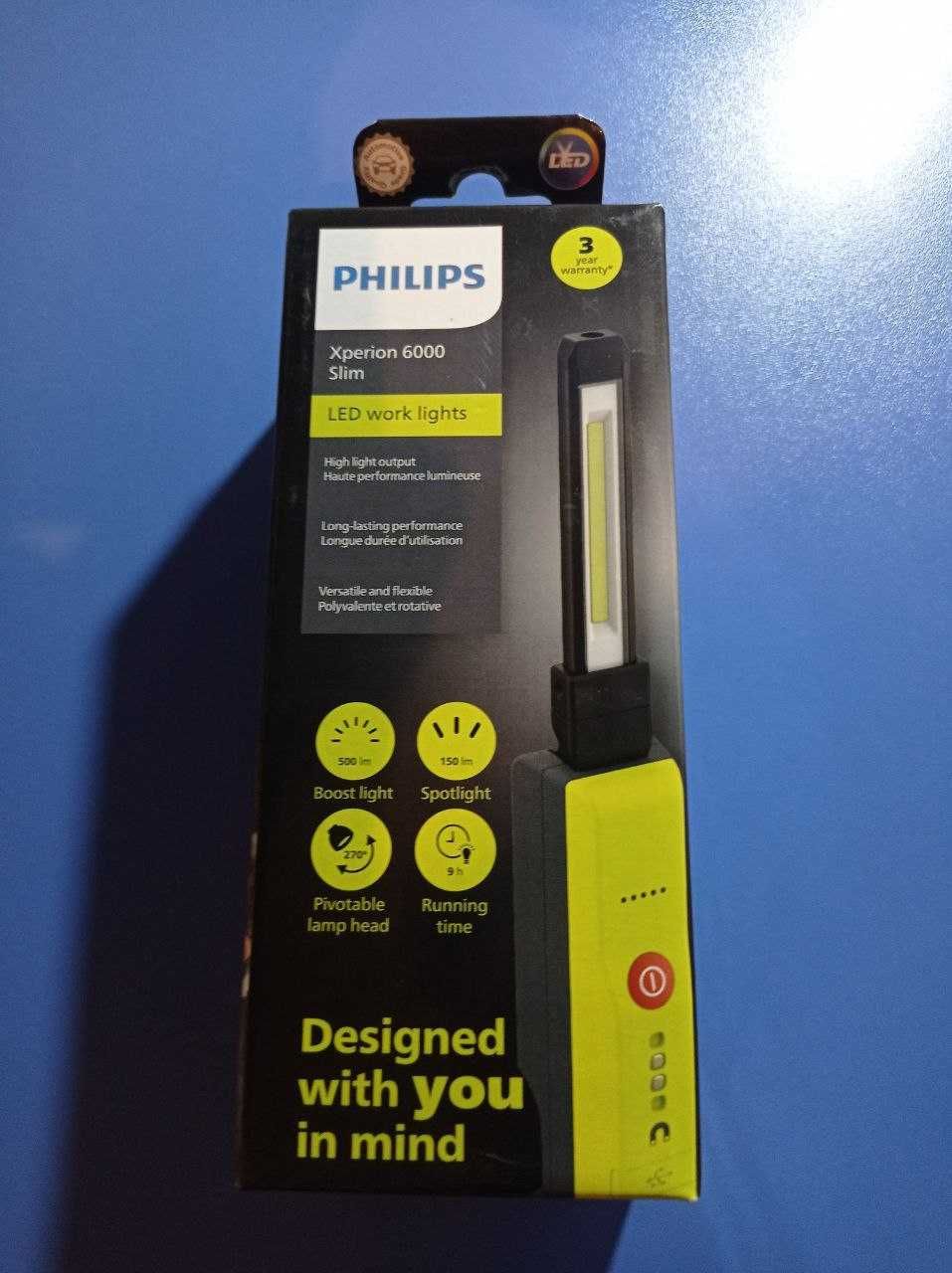 Фонарь Ліхтарик Philips Xperion 6000 Slim