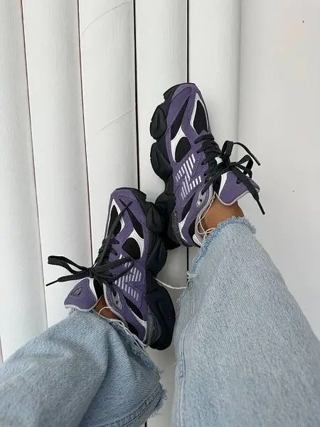 Чоловічі жіночі кросівки нюбеланс фіолетові New balance 9060 violet