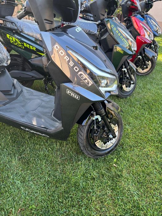 Електроскутер Corso GTS RR Pro 1500W 72V/32Ah батареї ЛІТІЙ-ЗАЛІЗО-ФОС