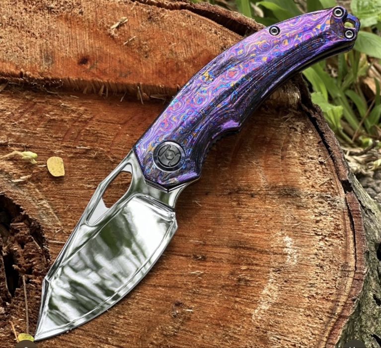 Шалено-неймовірний ніж Kunwu Giga Padre Mirror ZDP-189
