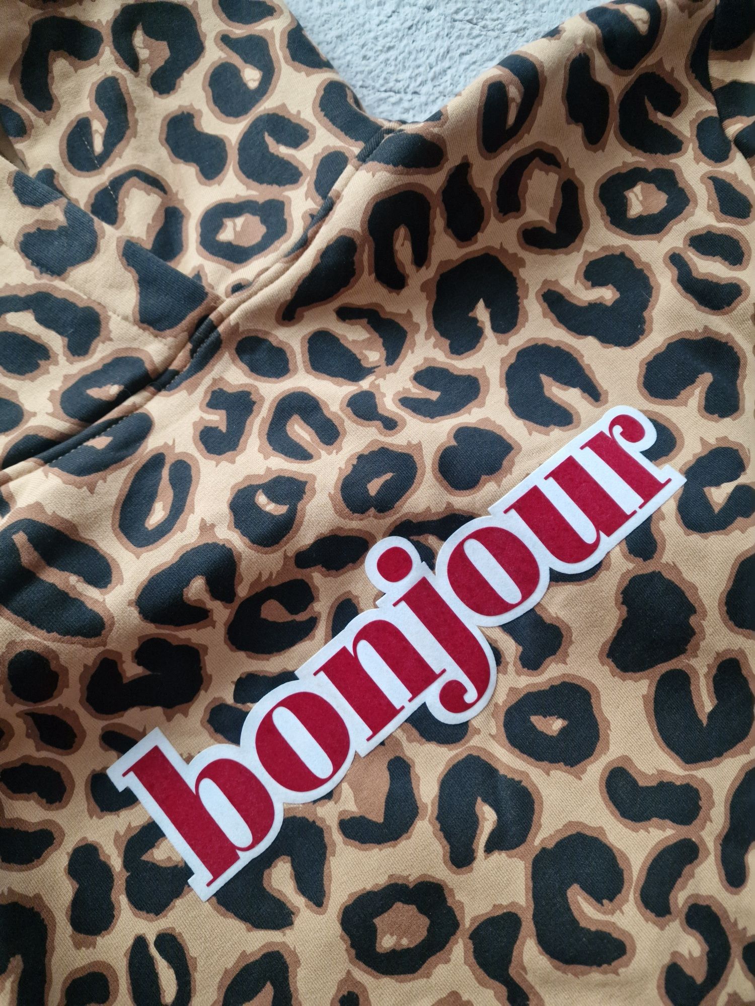 Bluza NaOko Bonjour Leopard rozm.L