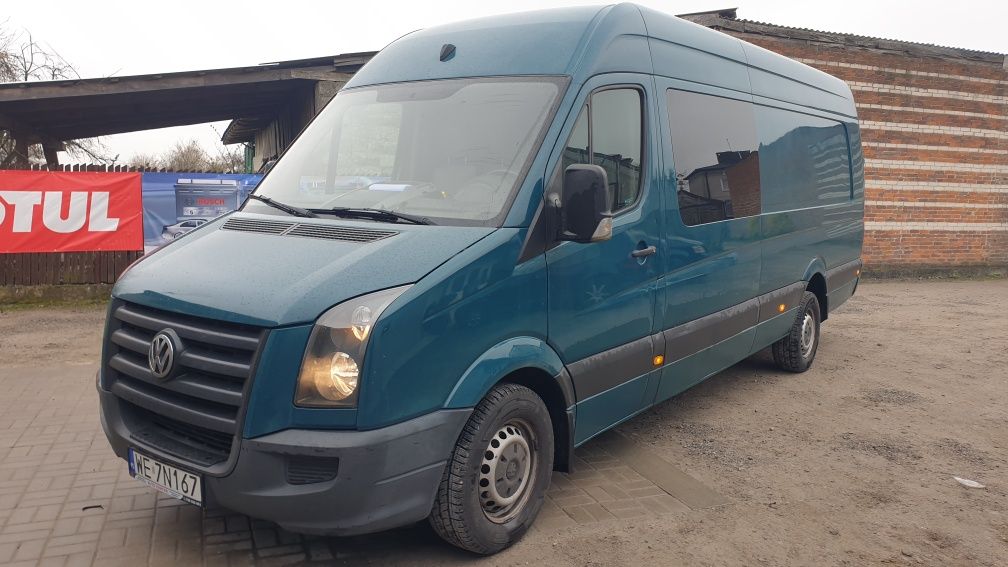 Wynajem Busa VW Crafter Max Long 4.8m Paka Wypożyczalnia Fiat Ducato