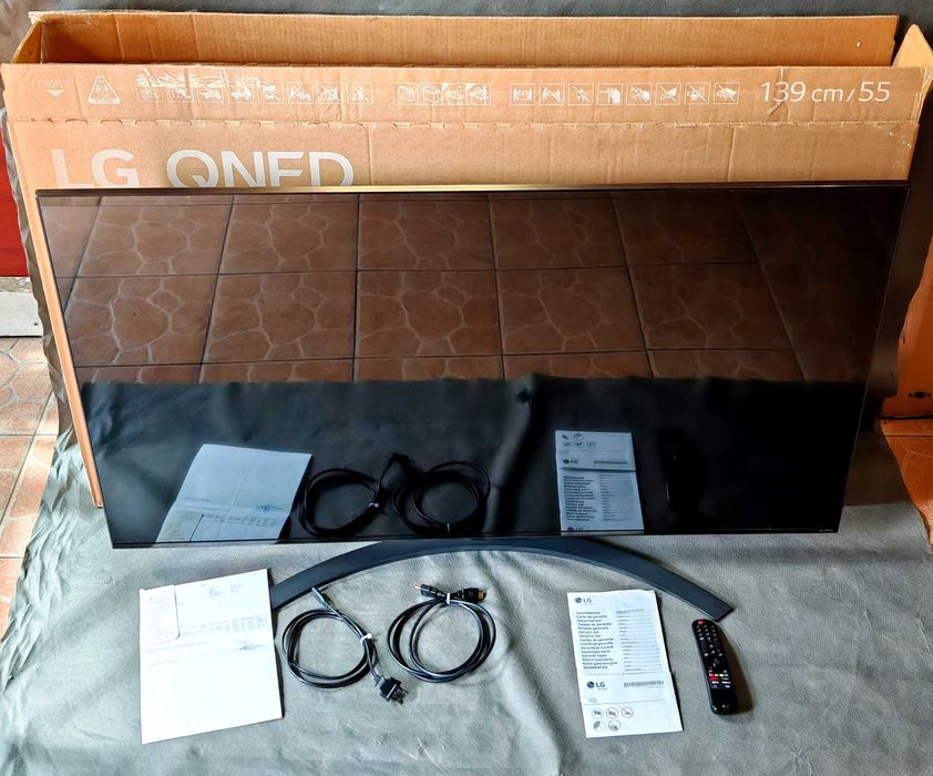 Telewizor LG 55QNED813QA 4K QNED 100HZ 55' Karton Rach Gwarancja pilot