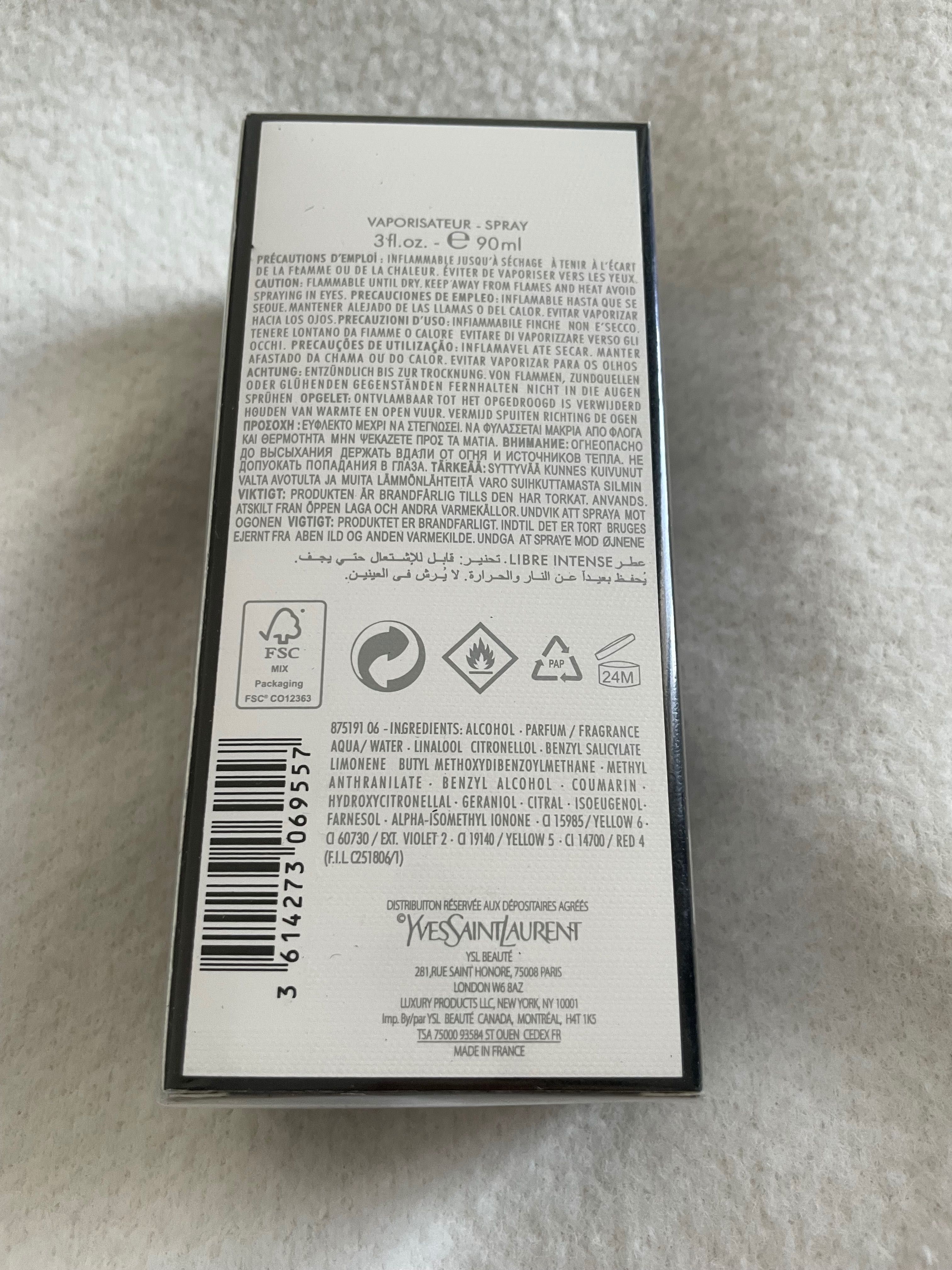 Yves Saint Laurent Libre Intense