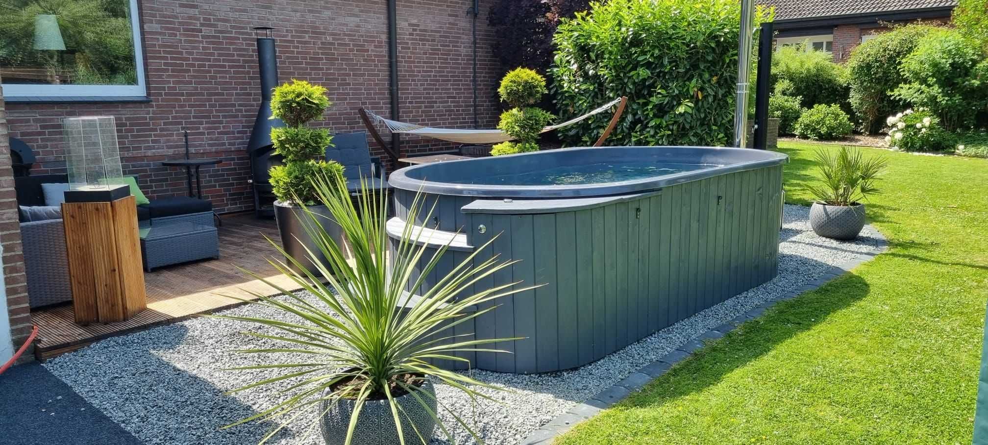 Basen wolnostojący - basen z przeciwprądem - basen z jacuzzi - raty 0%