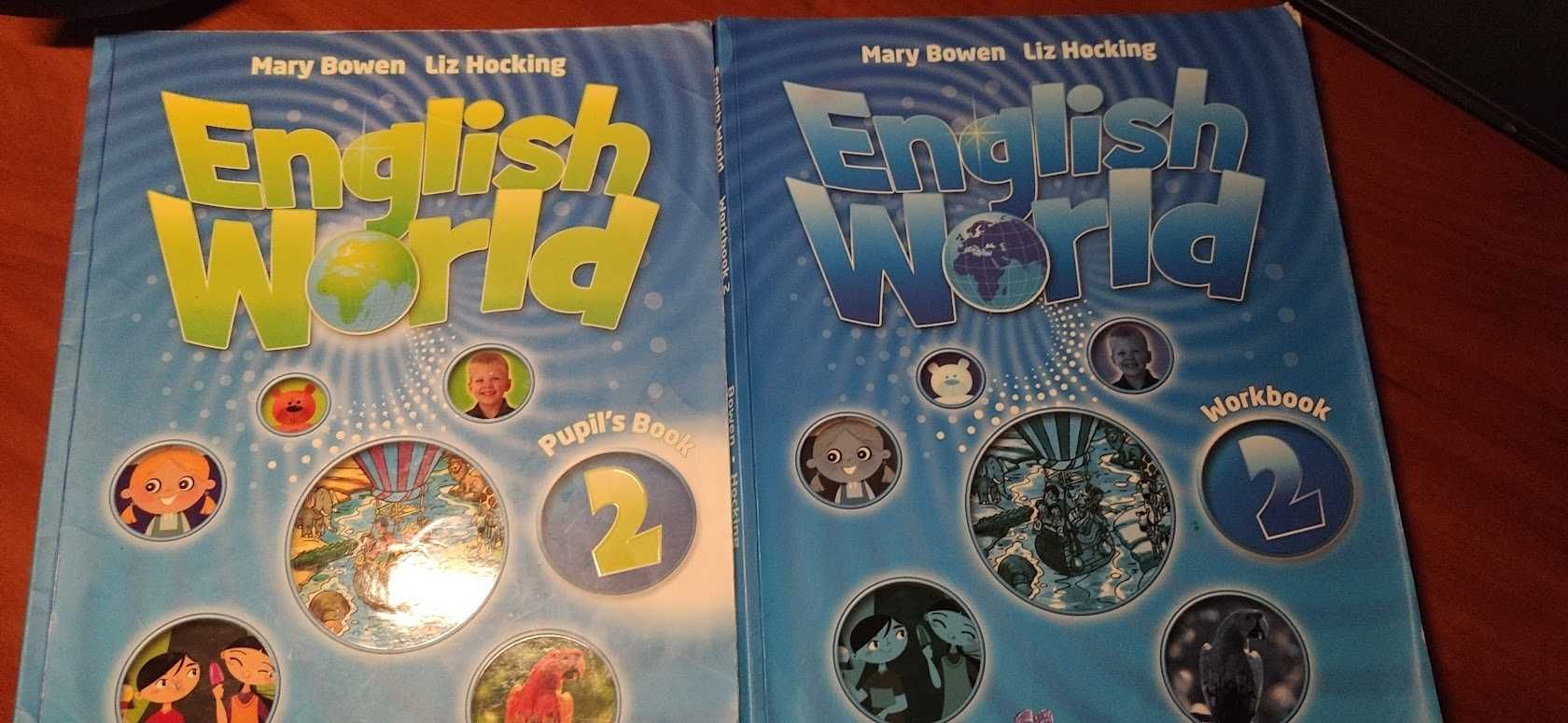 English World 2 PB WB бу, але можна замалювати або стерти олівець