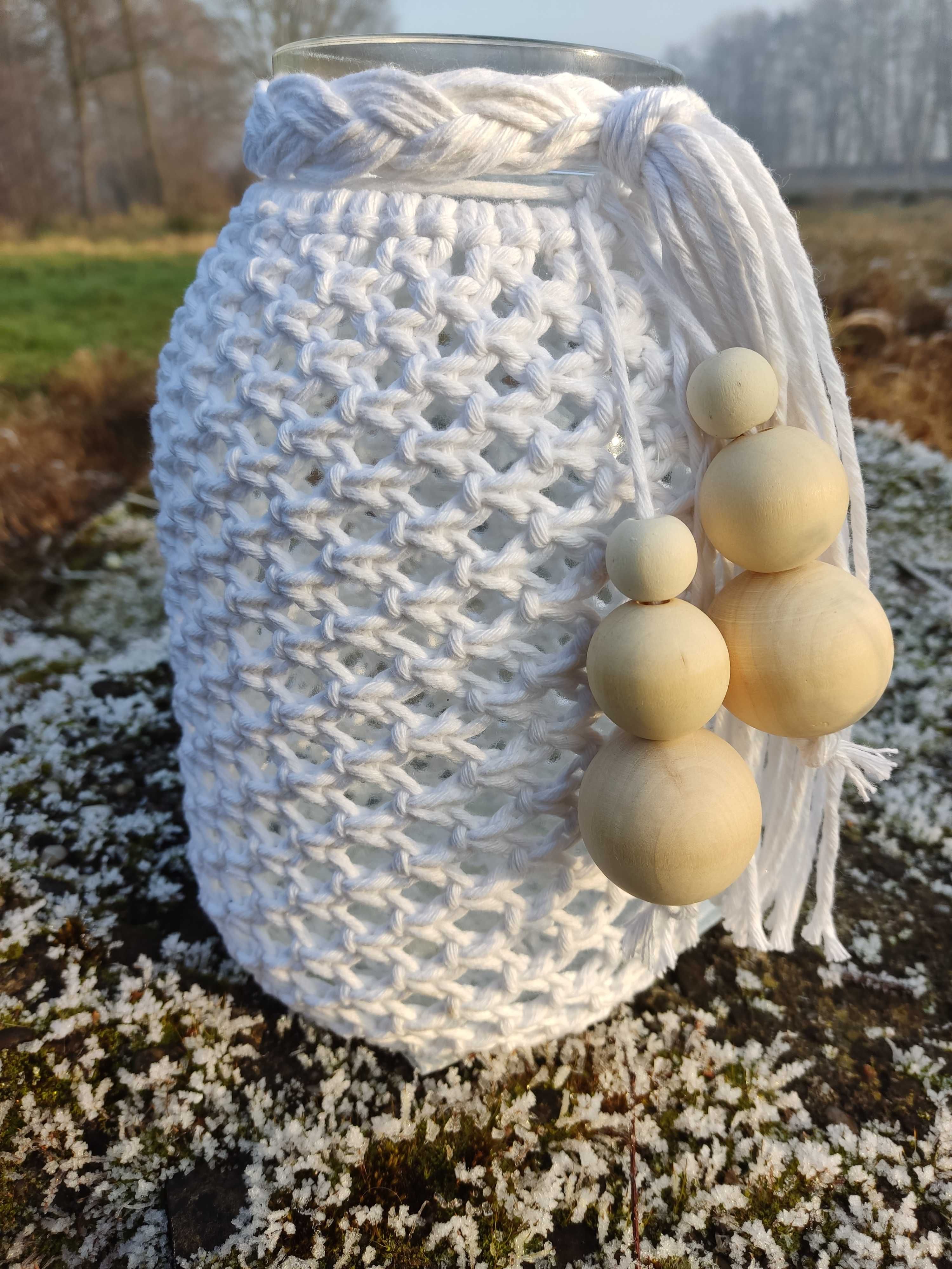 Dekoracyjny lampion w stylu Boho
