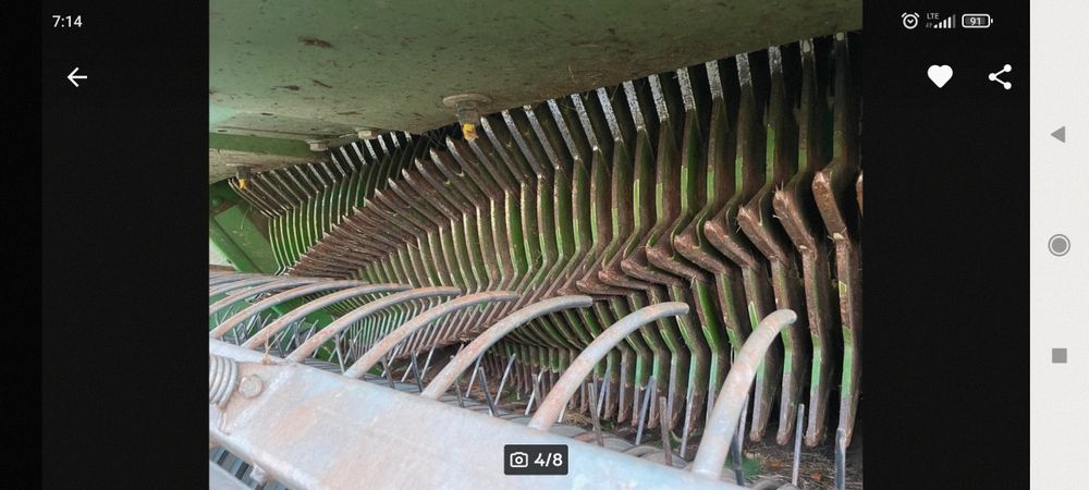 Sprzedam przyczepę samozbierająca Bergmann Carex 39K
