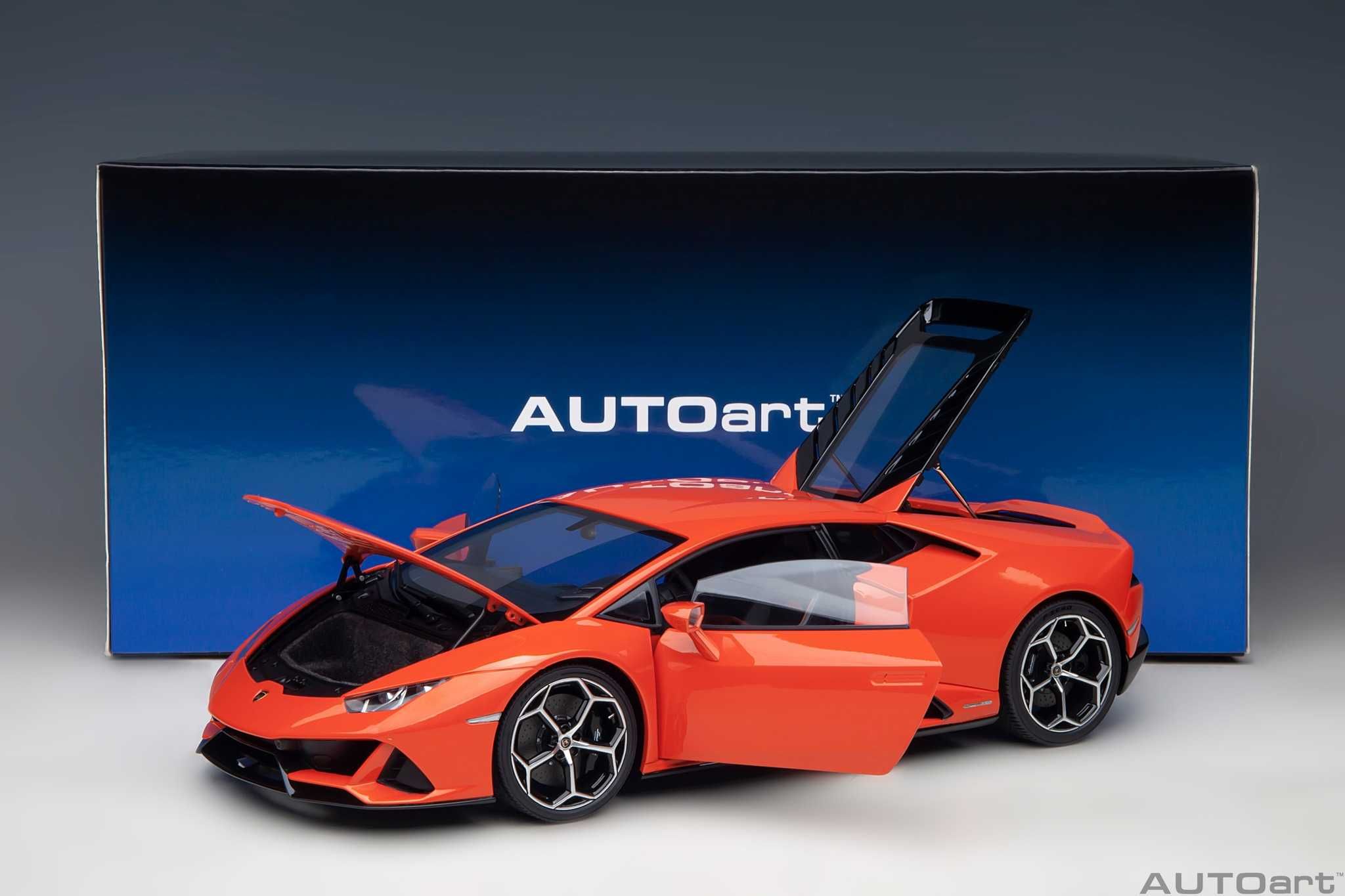 Model 1:18 AUTOart Lamborghini Huracan Evo 2019 orange (79214)