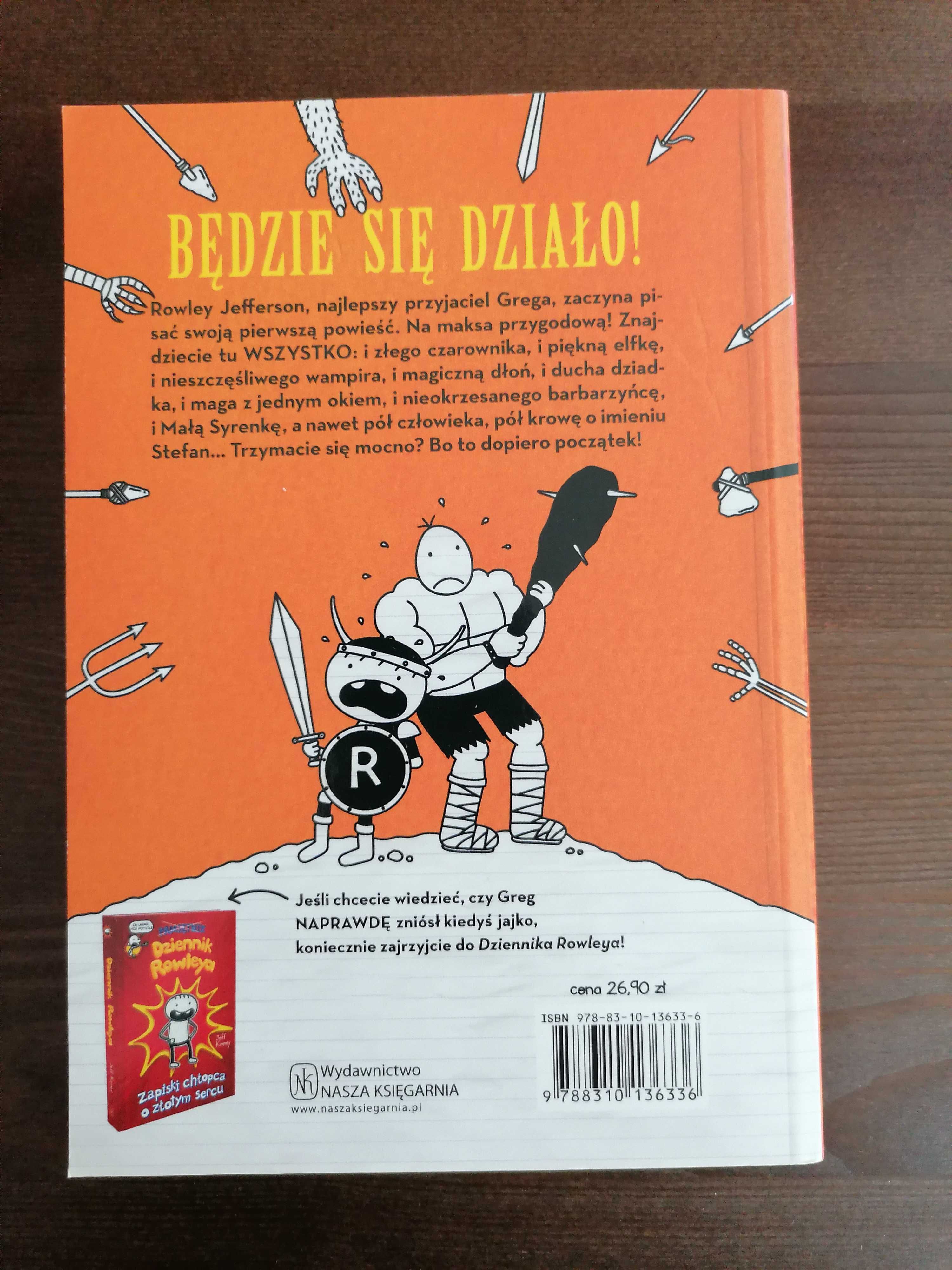 Książka "Teraz Rowley. Ahoj, przygodo!" Jeff Kinney