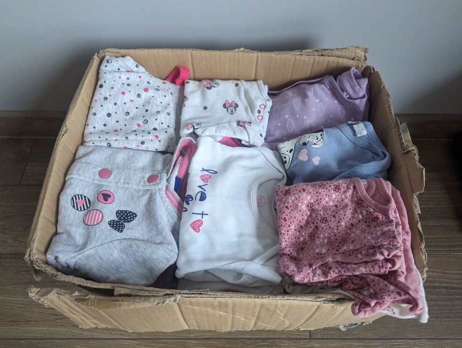 Ubranka Ciuszki dla dziewczynki 80 cool club coccodrillo 5-10-15 H&M