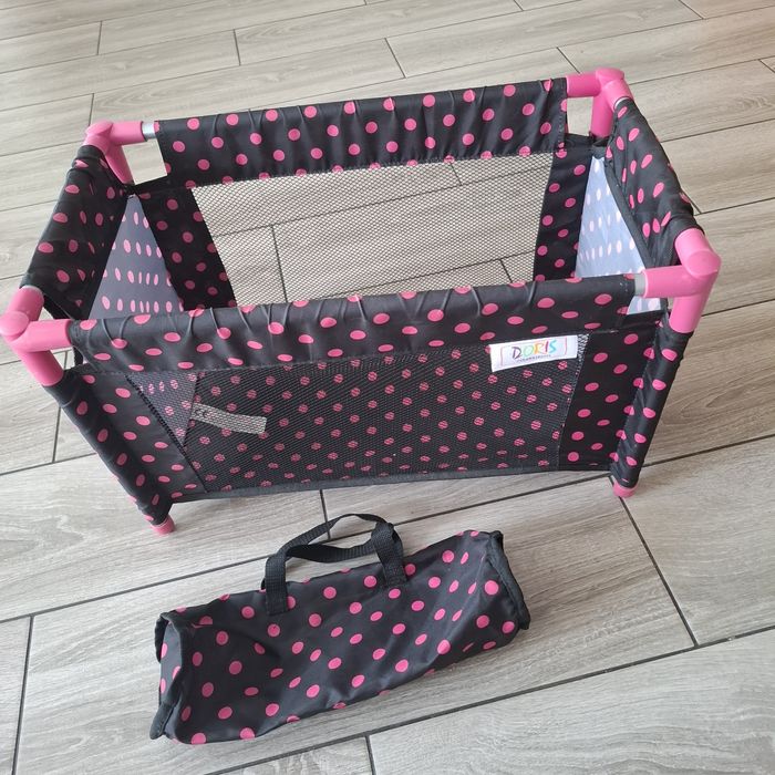 Łóżeczko turystyczne dla lalek