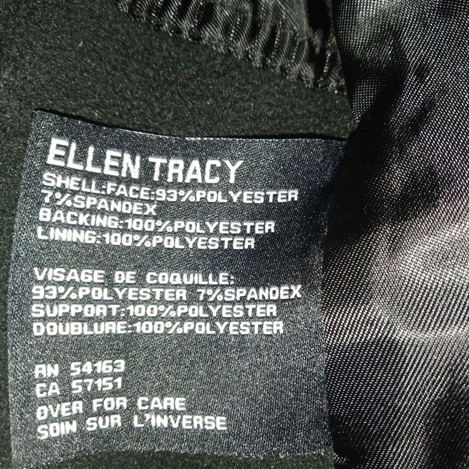 Płaszcz damski softshell z kapturem rozmiar M/L Ellen Tracy