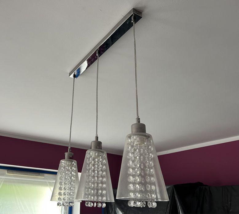 Żyrandol do salonu, elegancki. Jak NOWY!