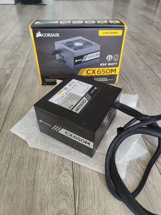 Zasilacz 650W Corsair cx650m 80 plus bronzer modularny