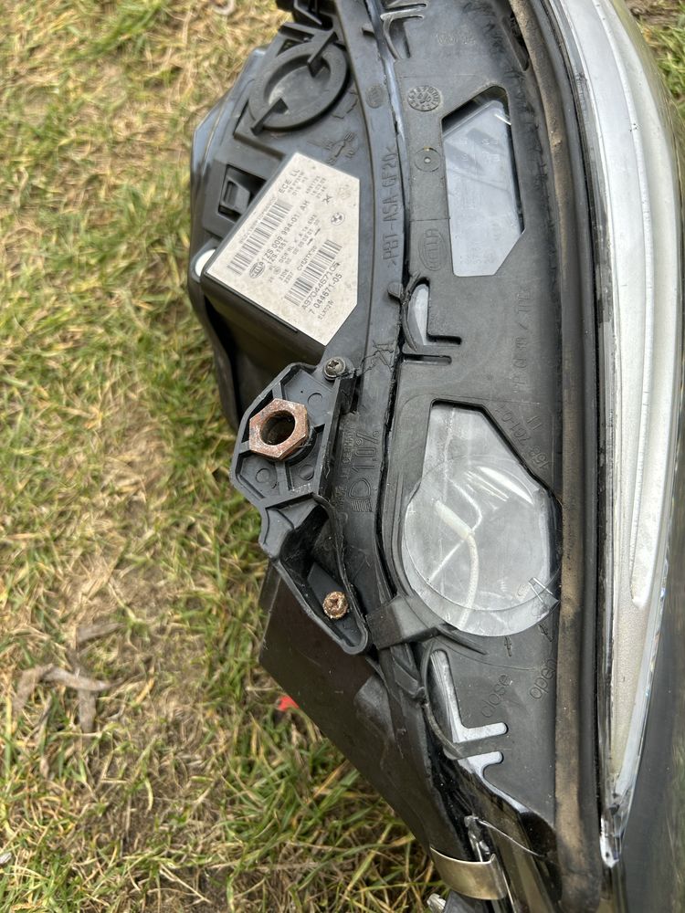 Lampa lewa bi xenon skretny bmw e60 e51 europa