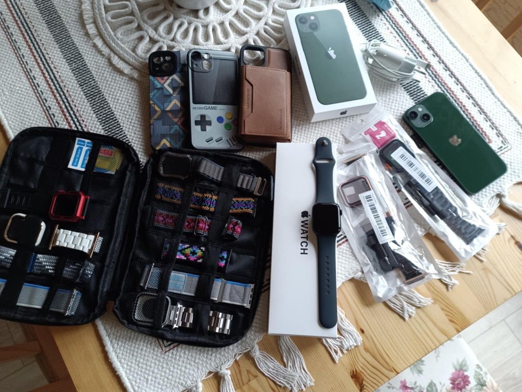 Apple iPhone 13 apple watch etui paski