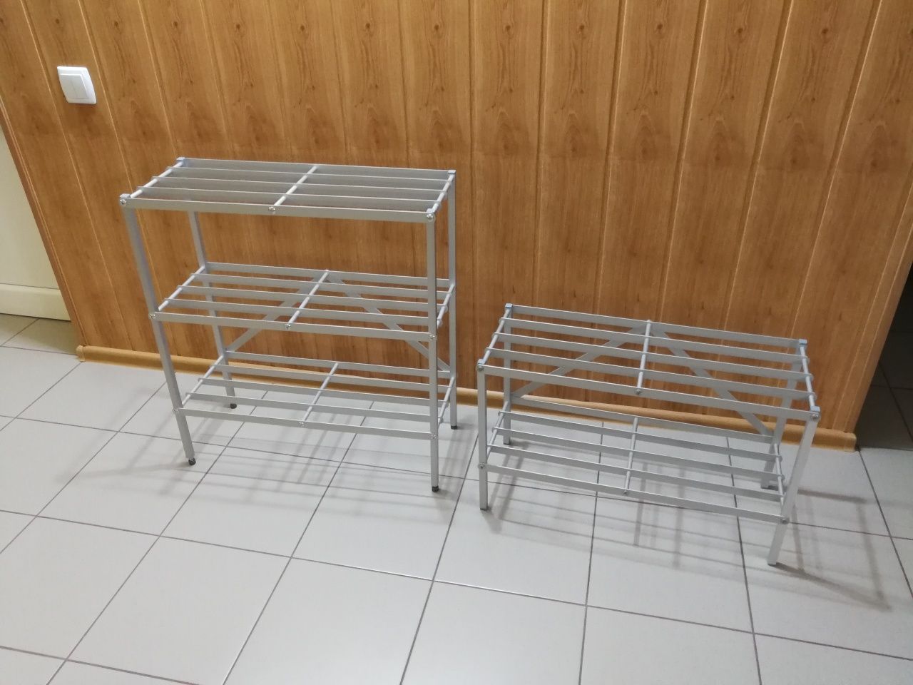 Полиці для взуття металева