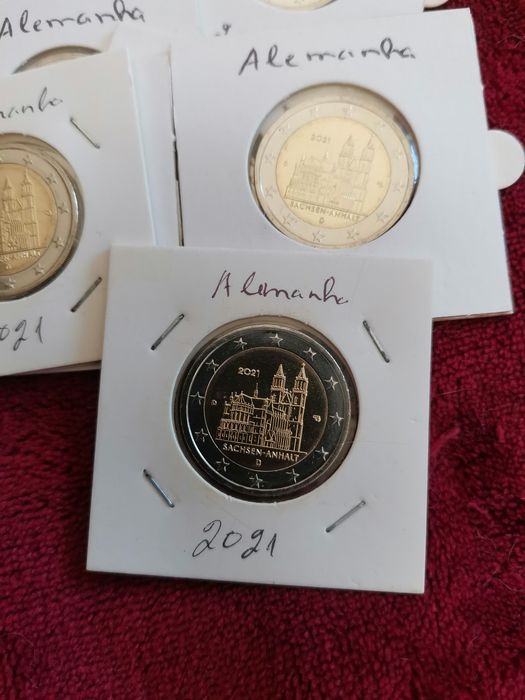 Moeda comemorativa UNC 2€ - Alemanha 2021