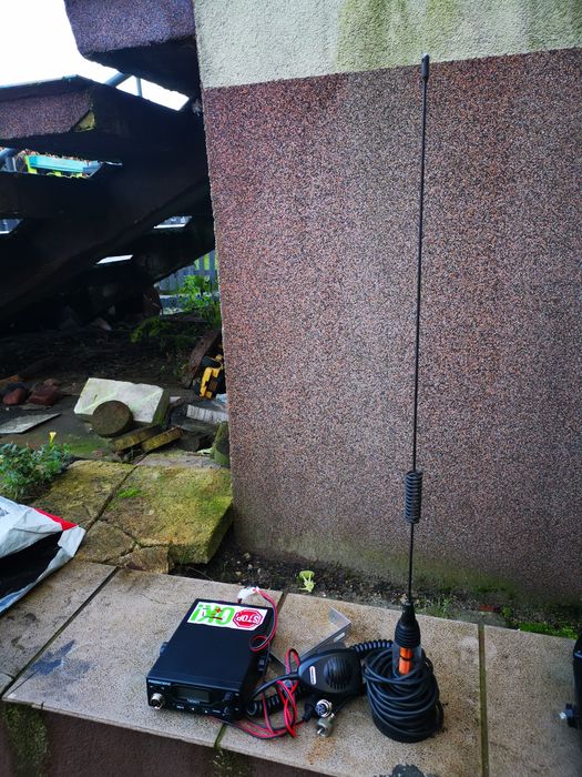 Radio CB President TEDY zestaw razem z anteną