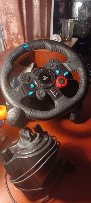 Руль в полном комплекте Logitech g 29
