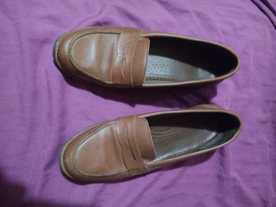 Туфли женские кожаные  ,  40,5-41 р-р