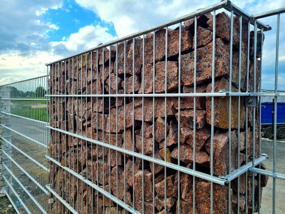 Kamienie do gabionów Łupek granitowy gabion kamień granit do gabionu