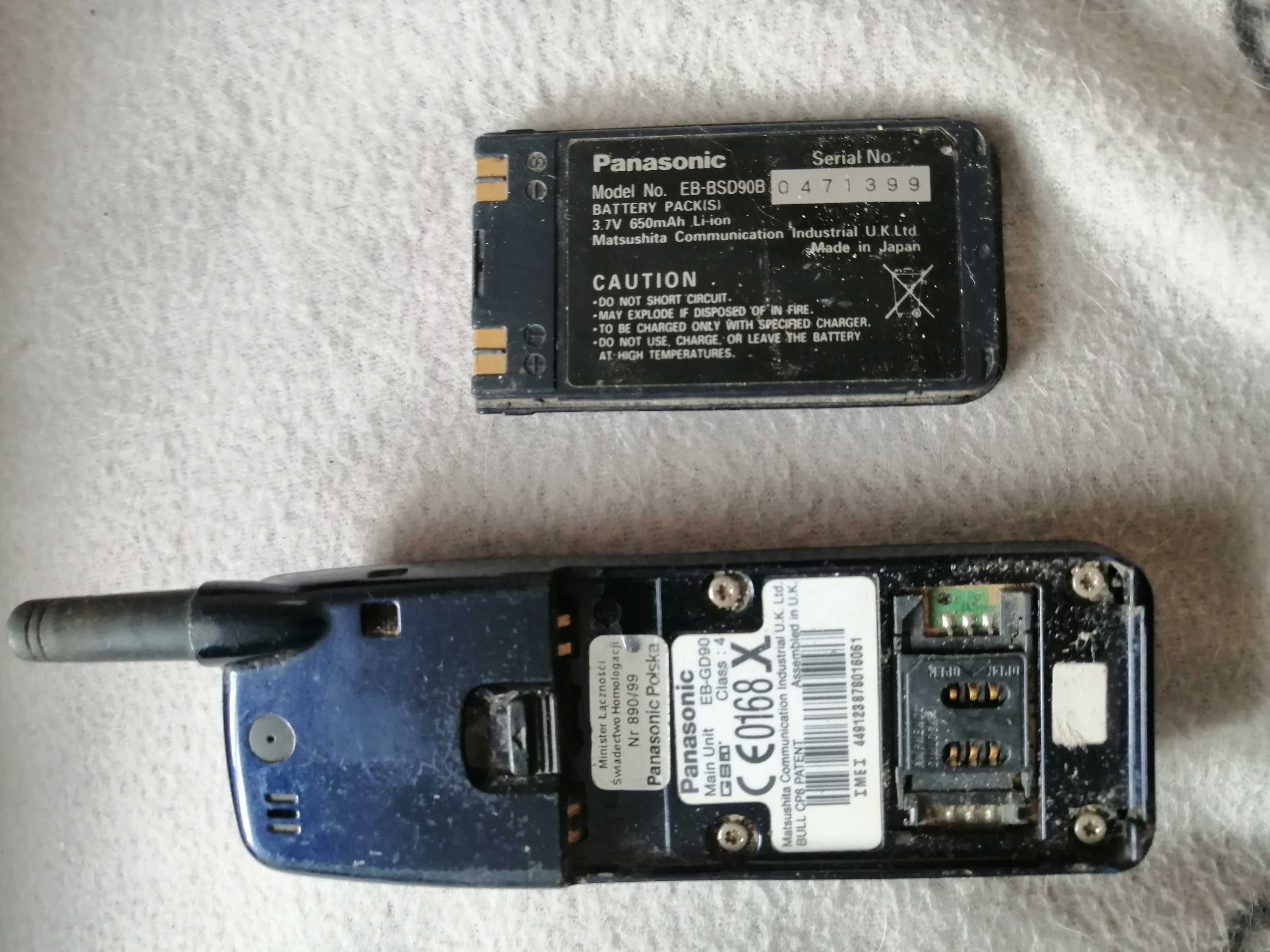 Telefon Panasonic EB-GD90 dla kolekcjonera