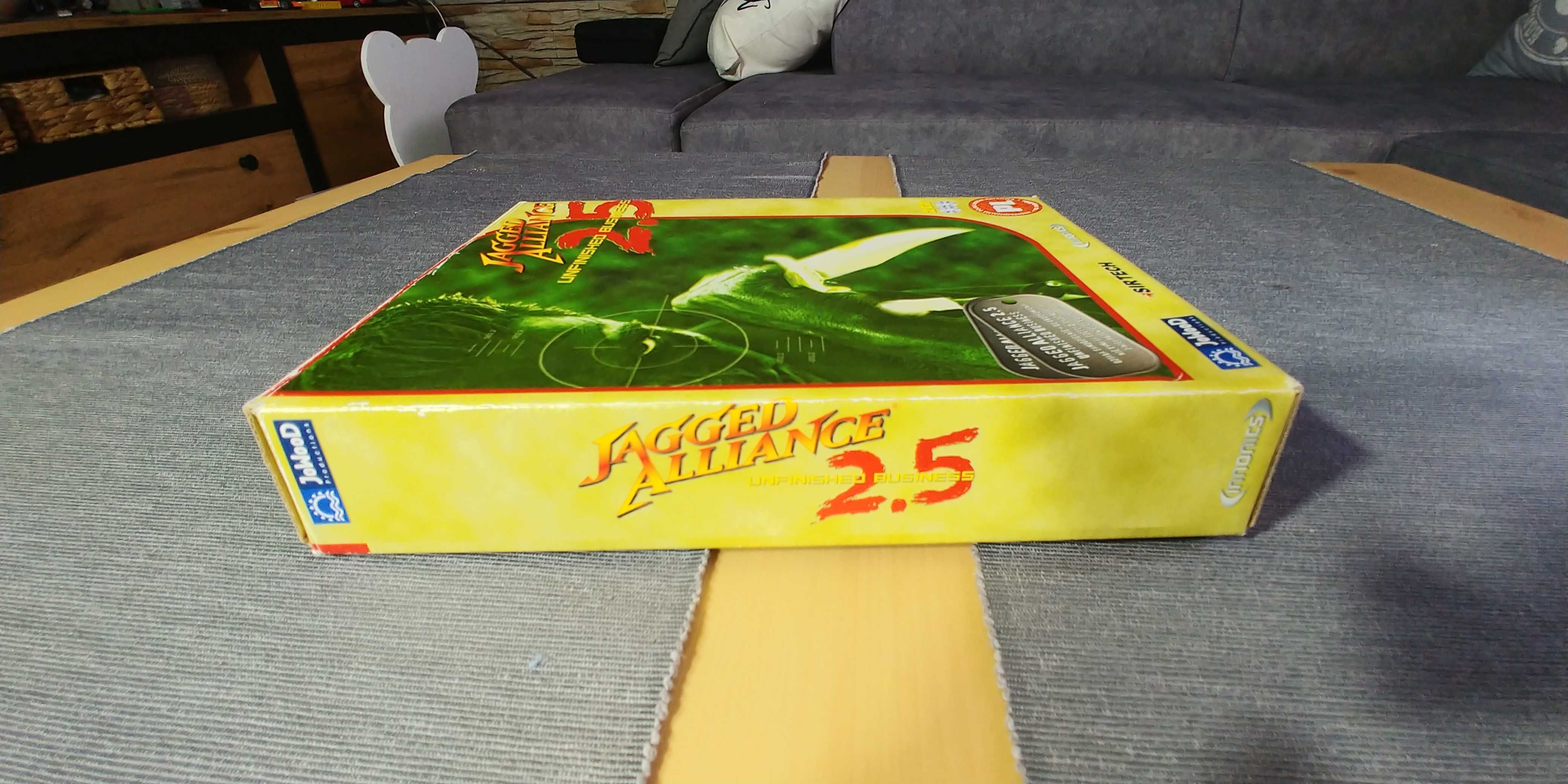 Jagged Alliance 2.5 PL PC Big Box