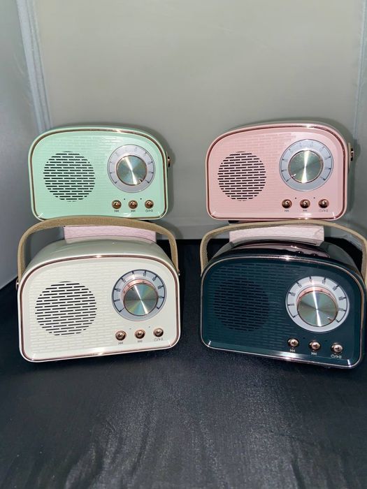 Портативна ретро міні Bluetooth колонка