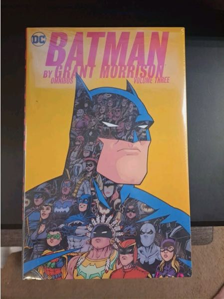 Batman Grant Morrison omnibus vol.1-3 selados DC Comics