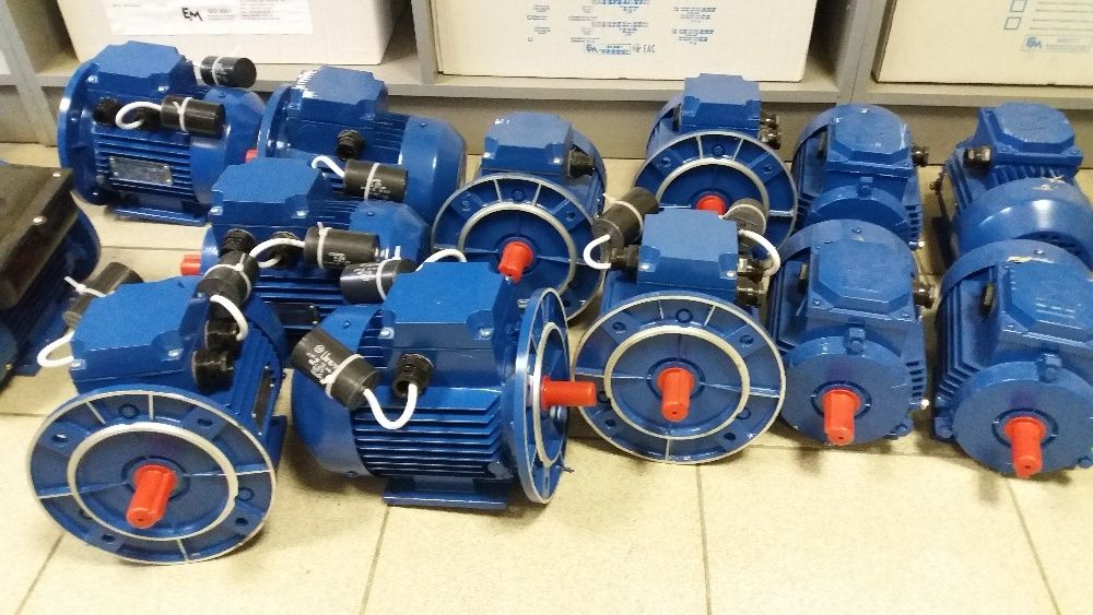 Электродвигатель трехфазный,однофазный,0.75,1.1,1.5,2.2,3,4,5.5,7.5квт