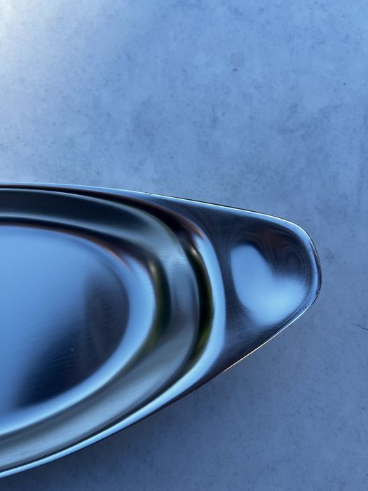 WMF – Ekskluzywny zestaw do serwowania: dżem i miód + stalowa patera