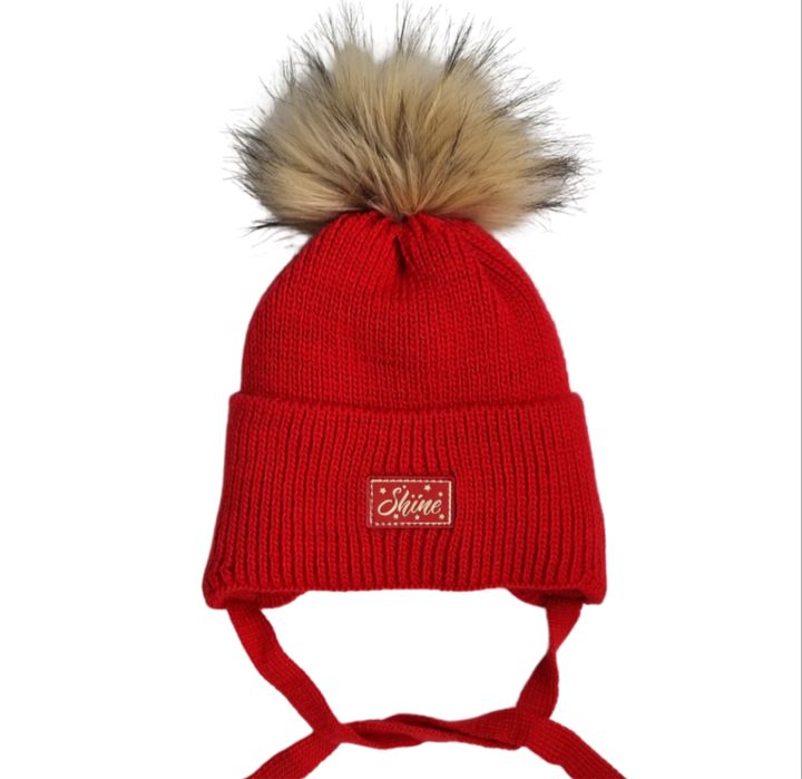 Зимова шапка для дівчинки. Шапка дитяча. Шапка дівчинці. Комплект.