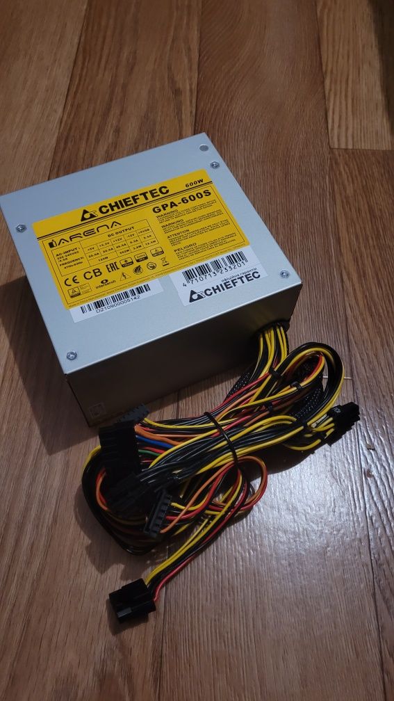 Блок живлення CHIEFTEC 600W (GPA-600S)
