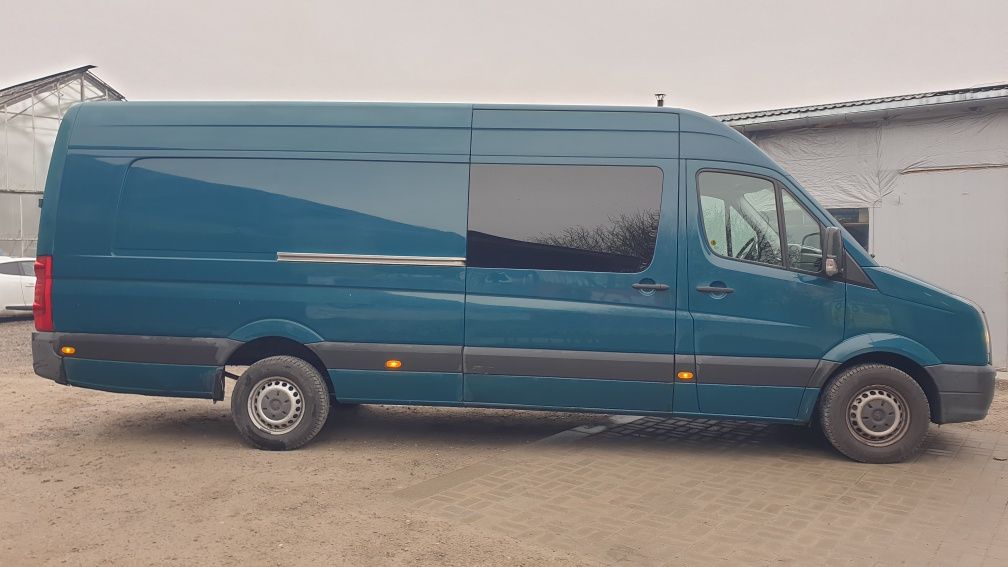 Wynajem Busa VW Crafter Max Long 4.8m Paka Wypożyczalnia Fiat Ducato