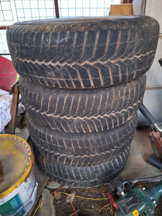 Koła 4 szt 5x112 od VW passat b5 opony zimowe 195/65/R15