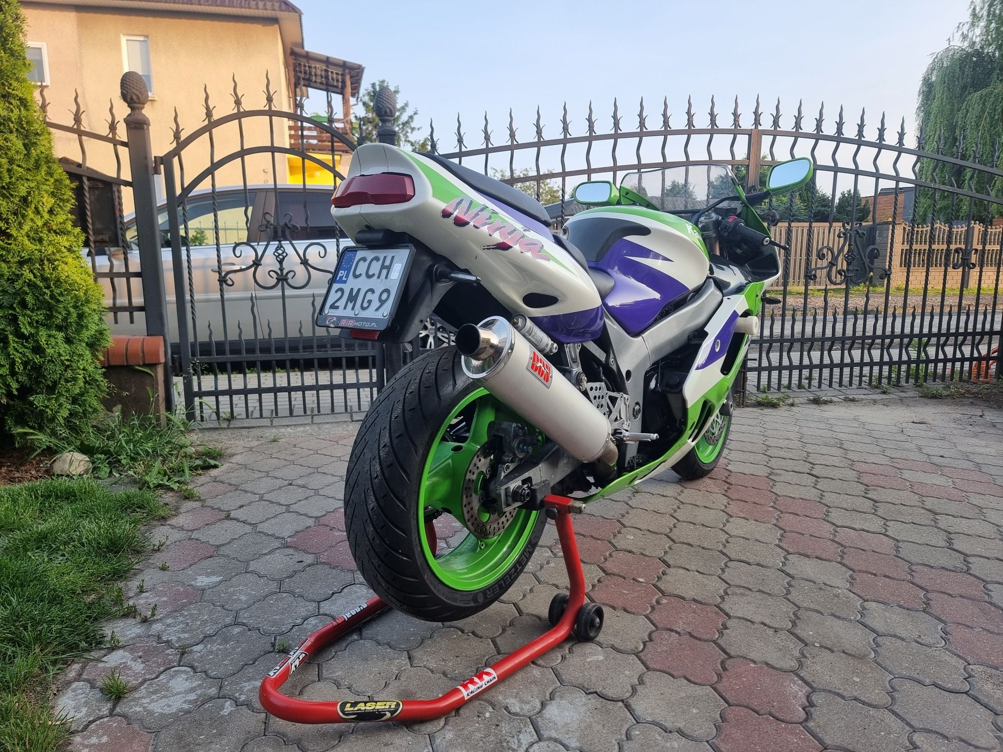 KAWASAKI ZX-9R 1995R. 143km Mocna i nieokrzesana.