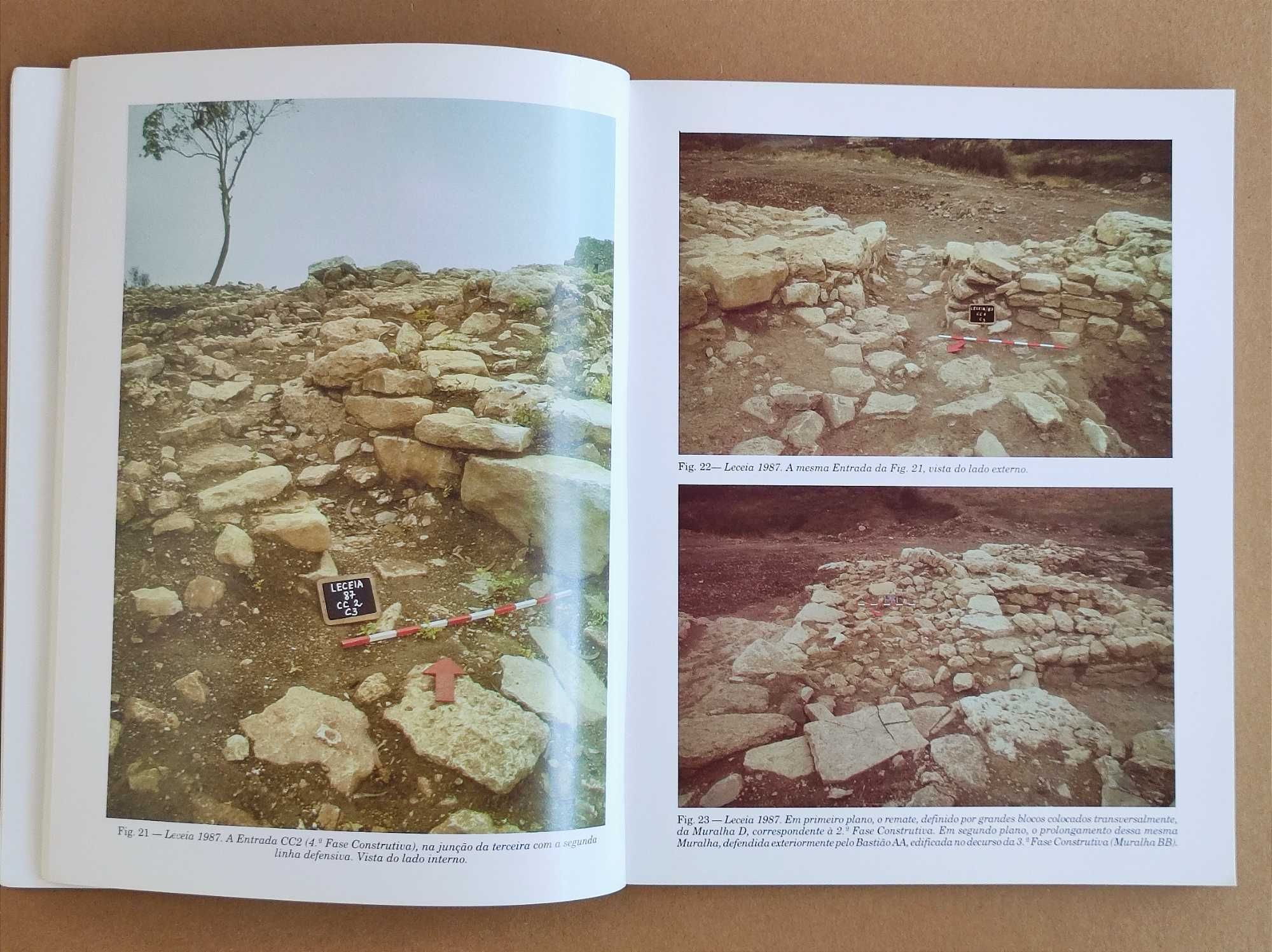 Livro Leceia (1983 a 93): Escavações Povoado Fortificado Pré-histórico
