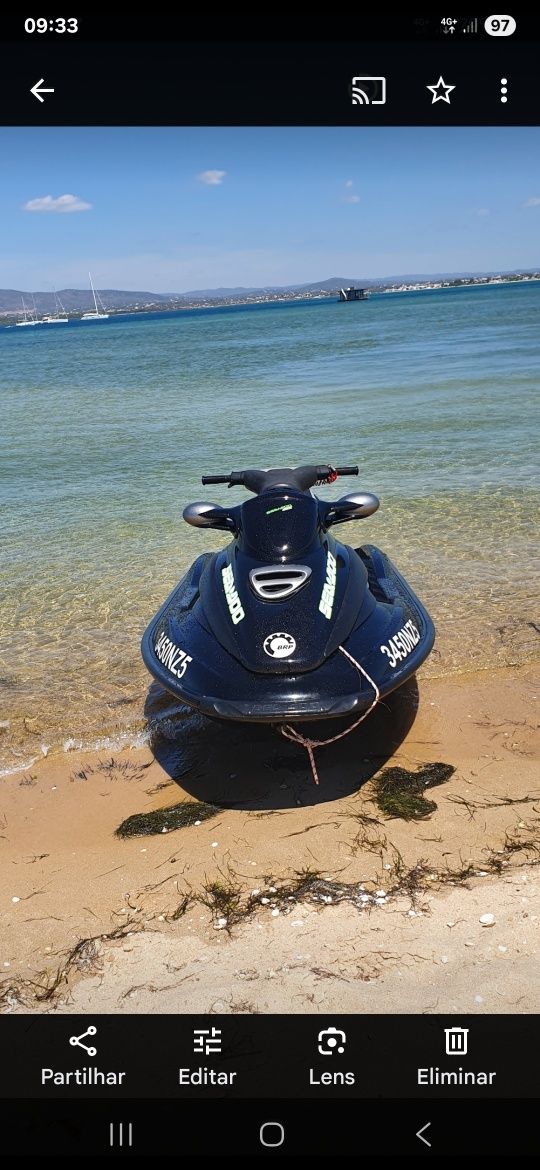 Vendo Seadoo GTX com atrelado