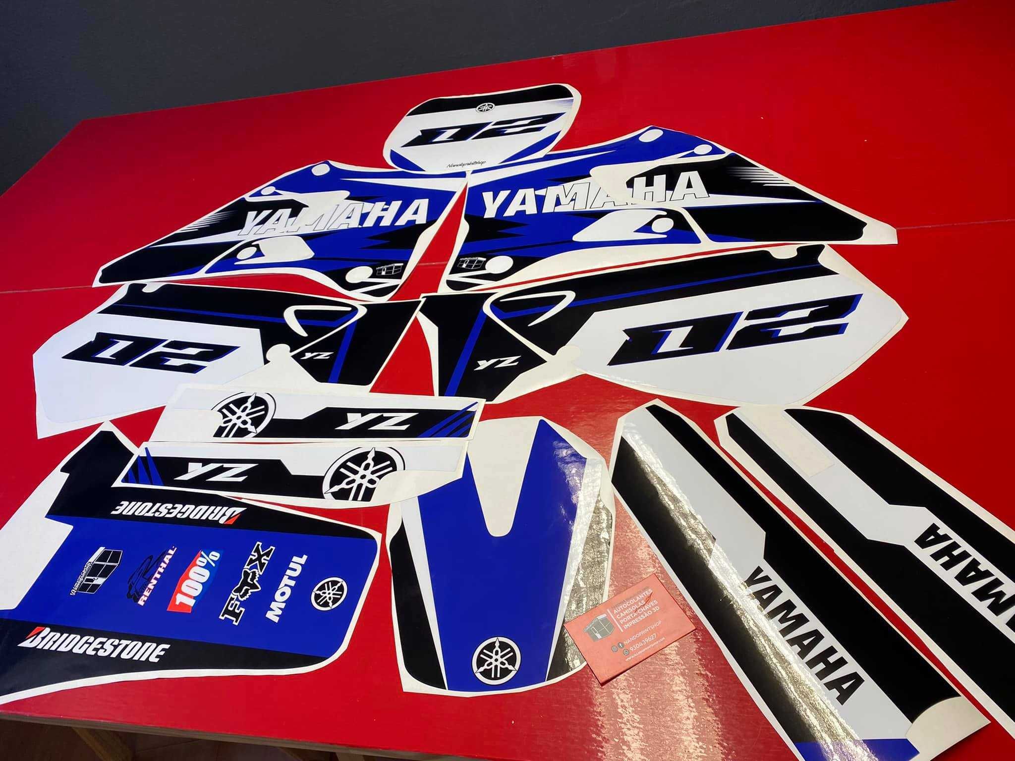 KIT GRAFICO AUTOCOLANTES AO TEU GOSTO YAMAHA YZ