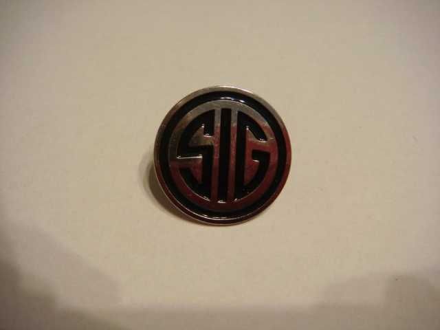 Przypinka sig sauer, nowa, oryginalna