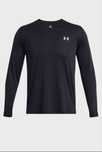Чоловічий чорний лонгслів Under Armour (1382584-001)
