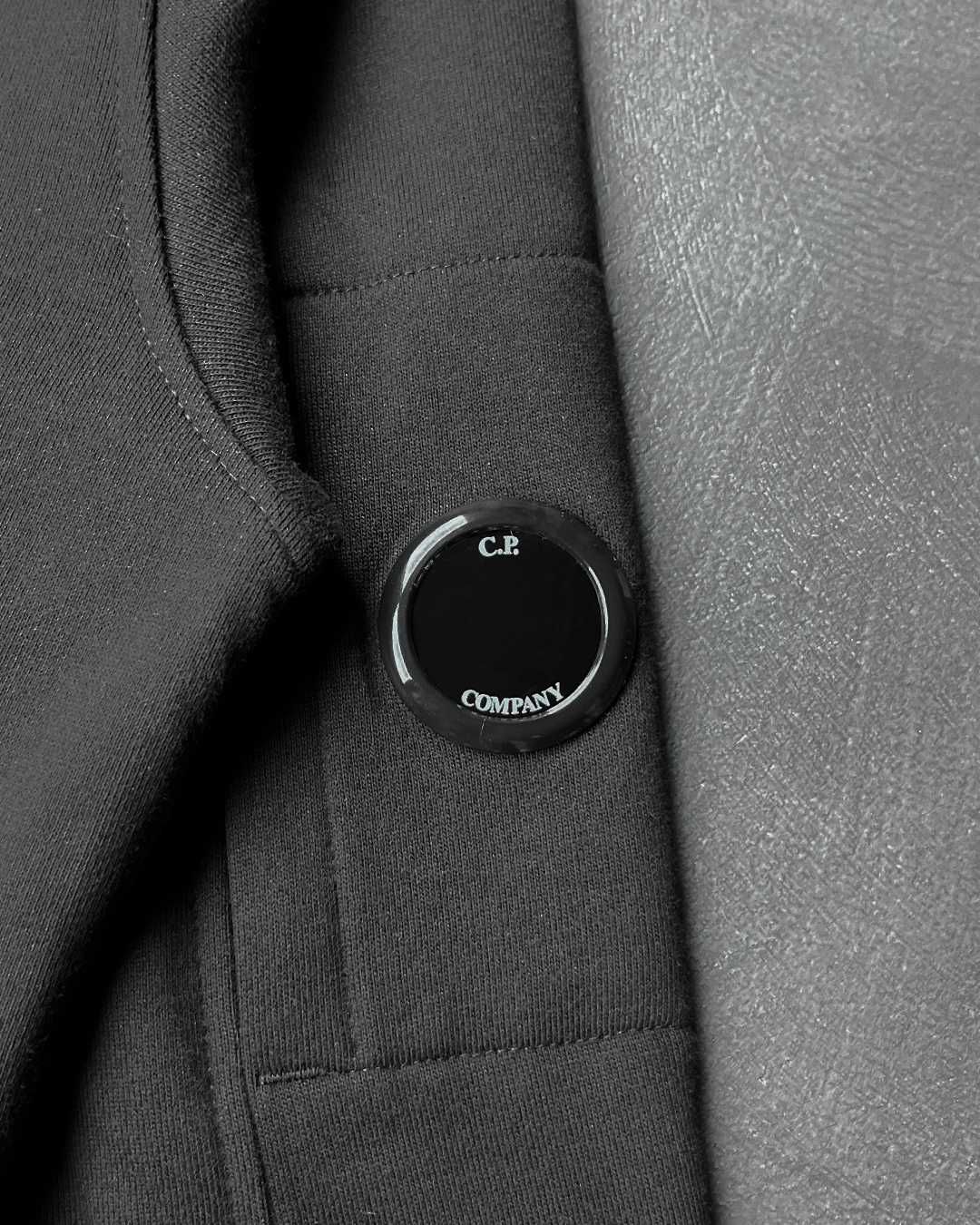 Худі C.P. Company Hoodie With Lens Black