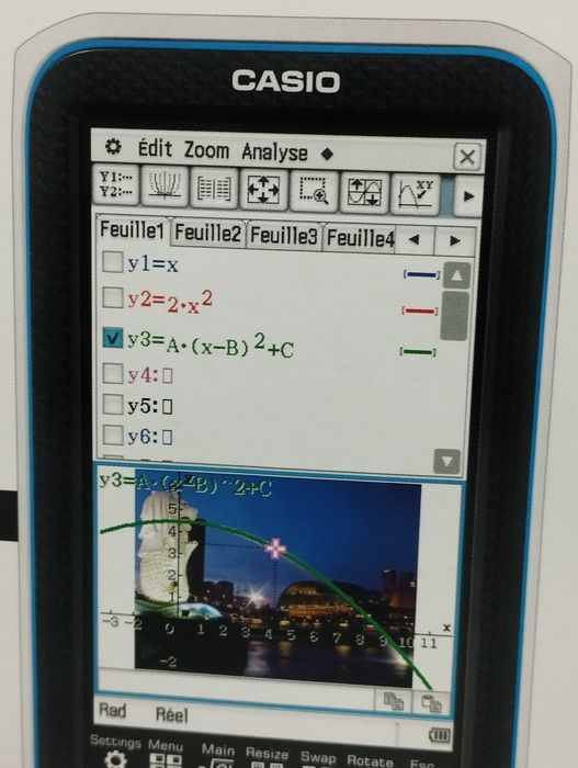 Calculadora Gráfica Casio Claspad fx-cp400 +e