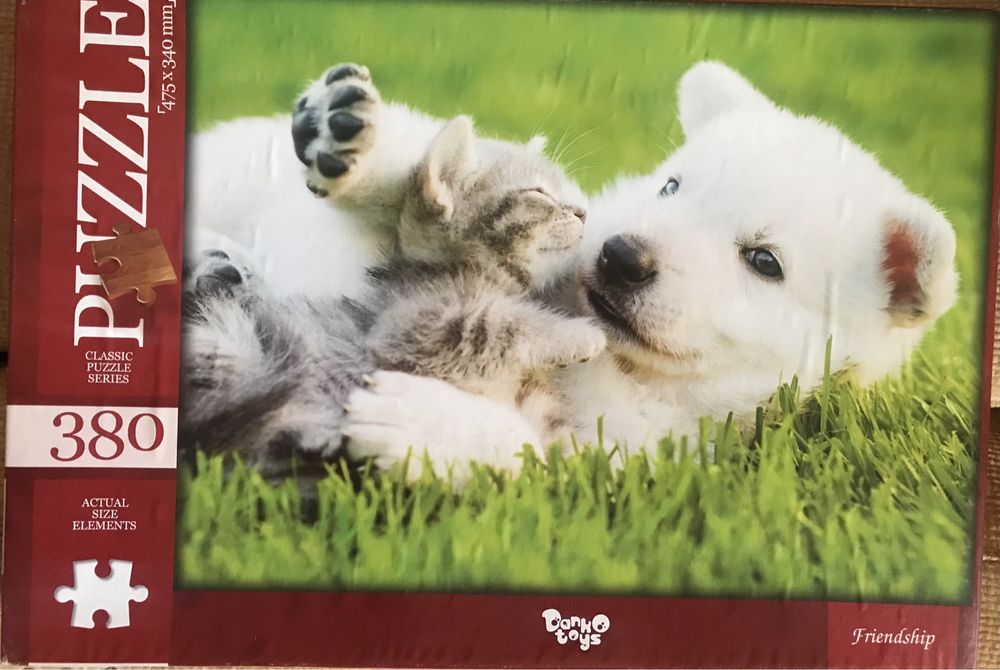 Пазли на 380 шт. на 4-6 -8-10 років