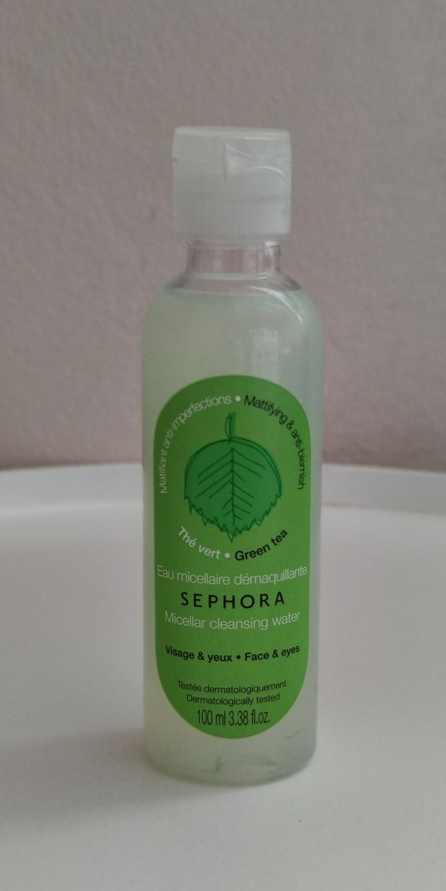 Woda micelarna do twarzy zielona herbata Sephora 100 ml