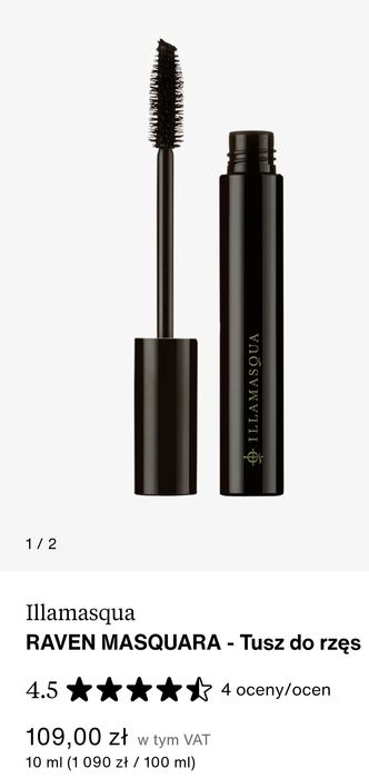 Tusz do rzęs maskara illamasqua RAVEN