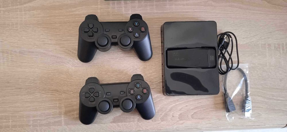 KONSOLA RETRO TV gamestick 2 pady 20000+ gier,  Nowa