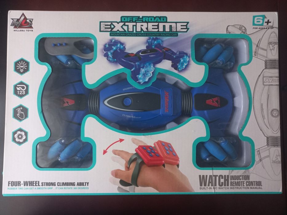 Машинка на керуванні від браслета